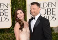 Megan Fox and Brian Austin Green at the 70th Annual Golden Globe Awards. (Image via Getty)